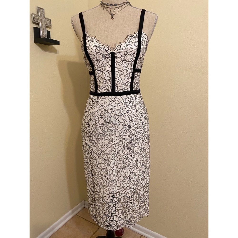 EXPRESS Lace Midi Dress